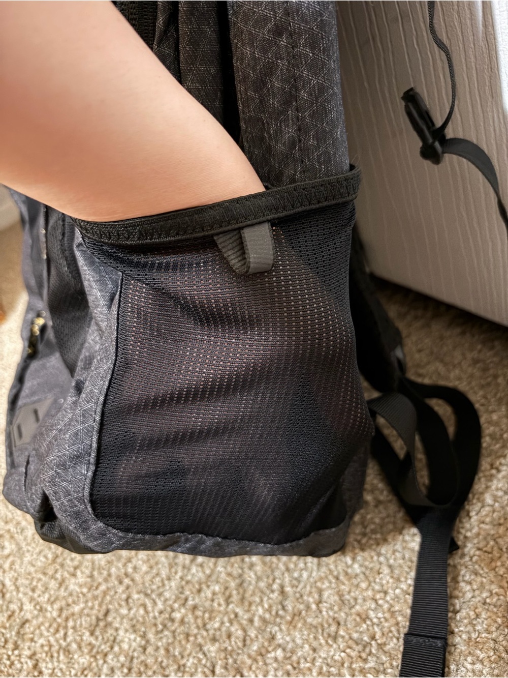 The North Face Women’s Recon Black/Gray Backpack with Yellow Gold Accents ✨🖤 - Picture 15 of 16